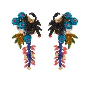 Les Nereides Jewelry - Les Nereides Twilight Desert Scorpion Earrings Les Nereides Jewelry - Les Nereides Twilight Desert Scorpion Earrings